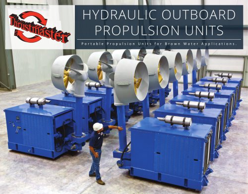 HYDRAULIC OUTBOARD PROPULSION UNITS