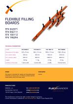 FLEXIBLE FILLING BOARDS