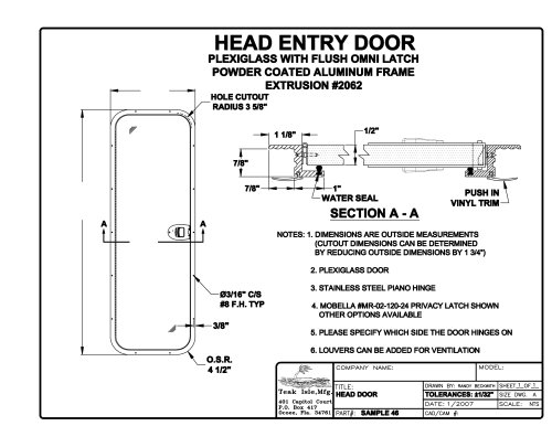 HEAD ENTRY DOOR