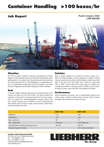 Job Report : Container Handling PDF