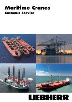 Liebherr Global Customer Service for Maritime Cranes