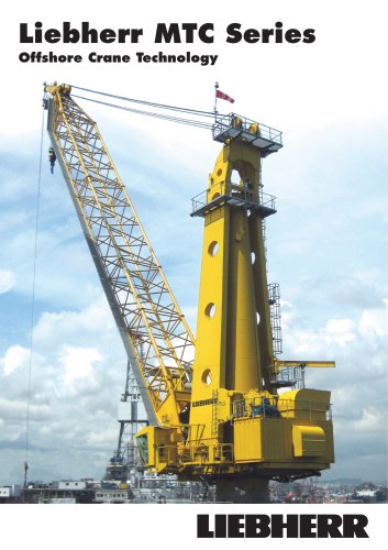 Liebherr Offshore Cranes MTC Series