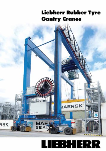 Liebherr Rubber Tyre Gantry Cranes