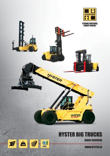 Big trucks Range brochure