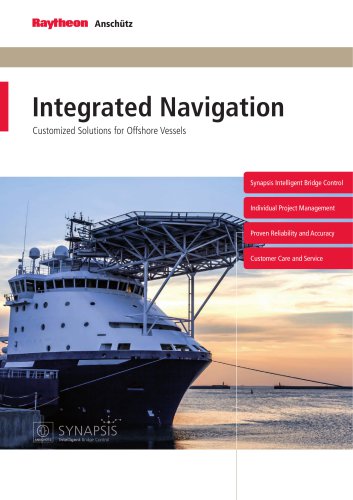 Integrated Navigation - Customized Solutions for Offshore Vessels