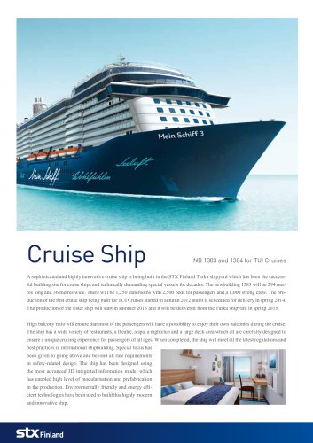 Mein Schiff 3 -datasheet