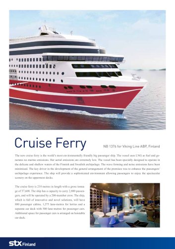 Viking Grace -datasheet