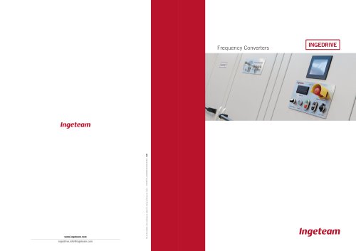 INGEDRIVE Frequency Converters Catalogue