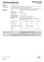 INTERLAC 665 DATA SHEET