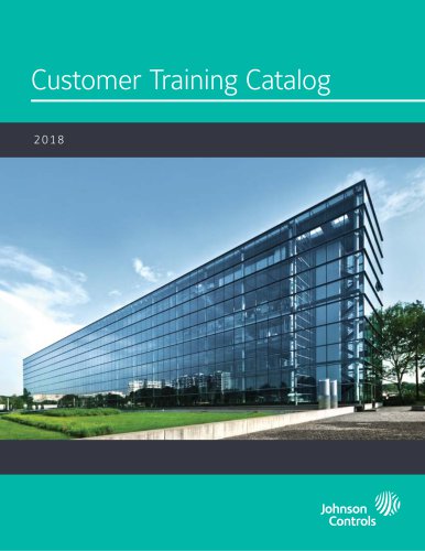 Customer Training Catalog 2018