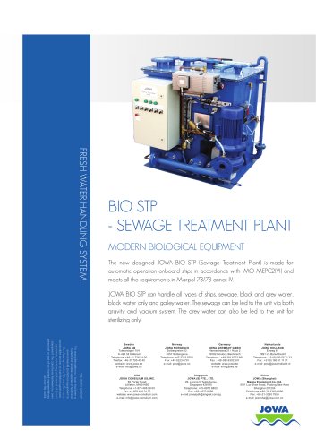 BIO STP - SEWAGE TREATMENT PLANT