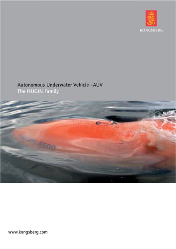 Autonomous Underwater Vehicle - AUV