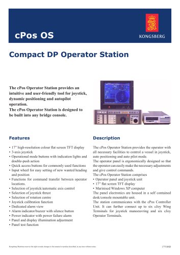 Compact DP Operator Station