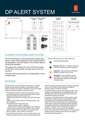 DP alert system