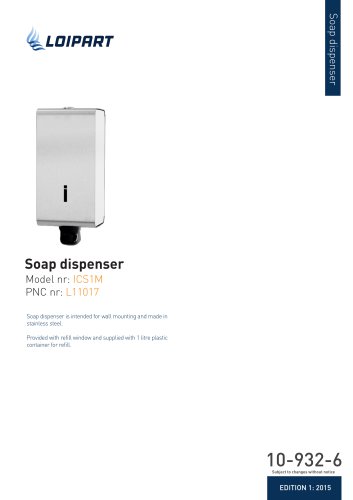 Soap Dispenser S/S