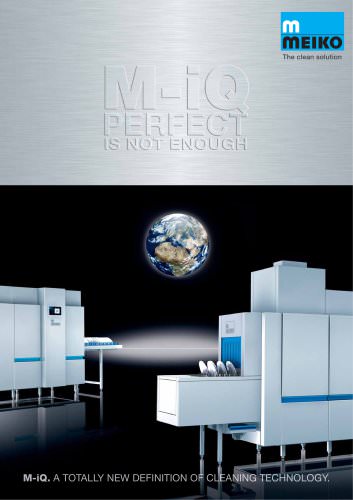 Catalogue Warewashing dishwashing machines M-iQ