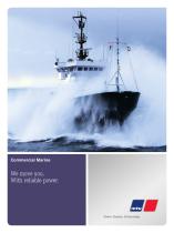 Marine Commercial: We move you. With reliable power.