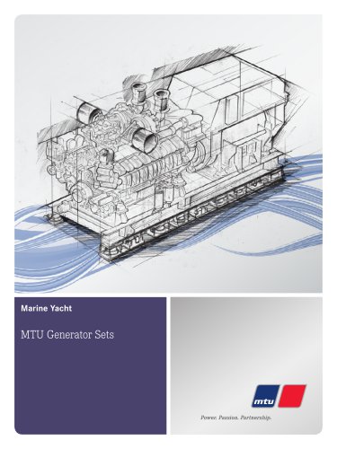 Marine Yacht: MTU Generator Sets