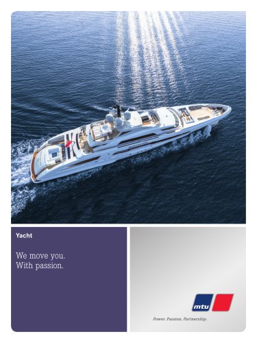 Marine Yacht: We move you. With passion.