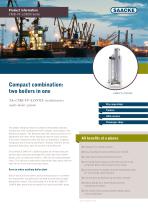 Compact combination: two boilers in one