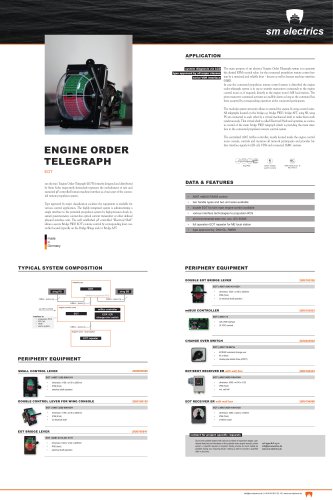 Engine Order Telegraph System (EOT)