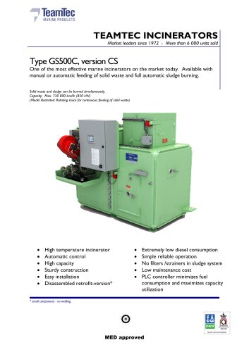 GS500CS brochure