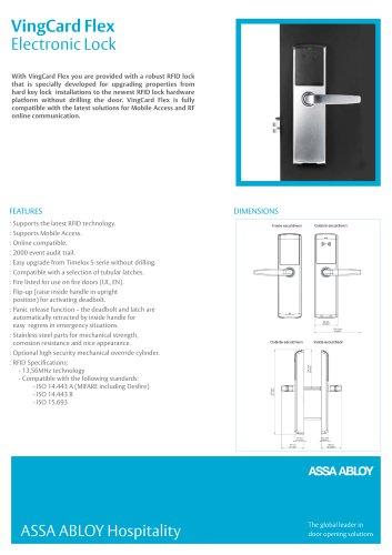 Flex Product Sheet