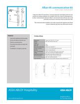 VingCard Allure IR Communication Kit Technical Sheet