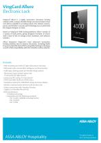 VingCard Allure Product Sheet