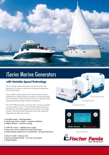 iSeries Marine Generators