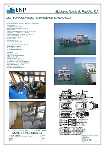 30m SMALL LANDING CRAFT FOR CONTAINERS AND CARGO