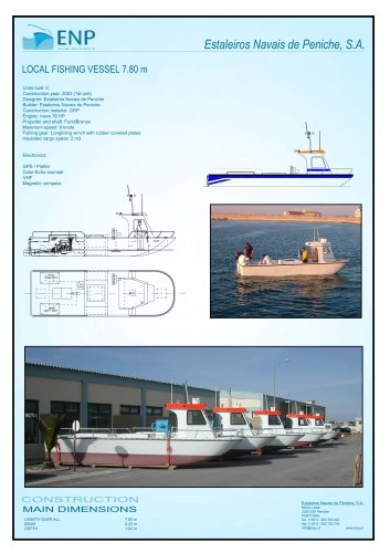 Catamaran 7 Technical Data