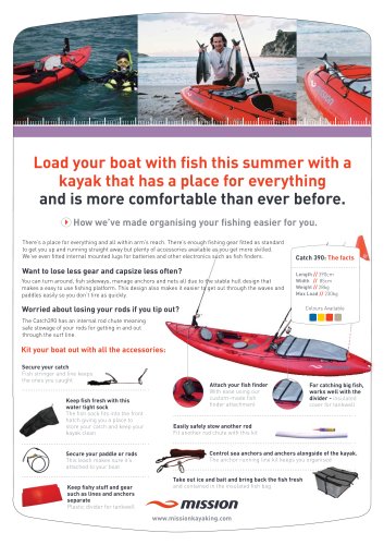 FISHING KAYAKS BROCHURE