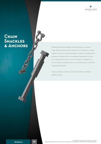 Chain Shackles & Anchors