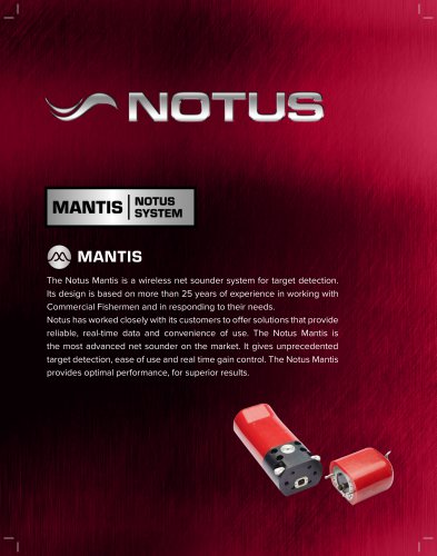 Mantis Trawl Sounder