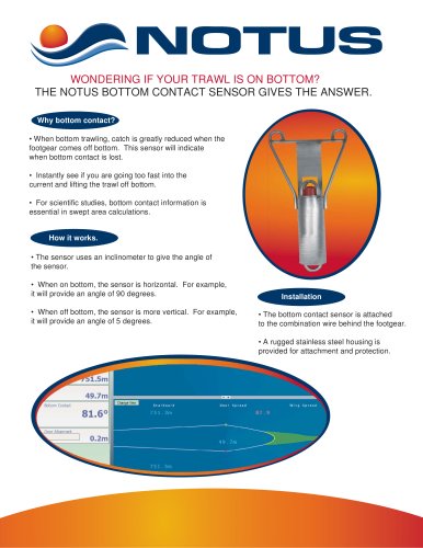 Trawl Bottom Contact Sensor