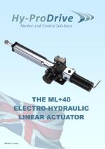 ML+40 Hydraulic Linear Actuator