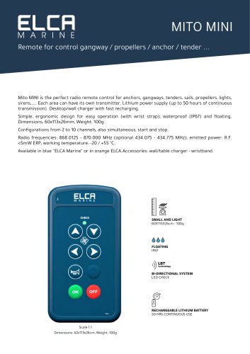 Elca Radiocontrols - Mito Mini
