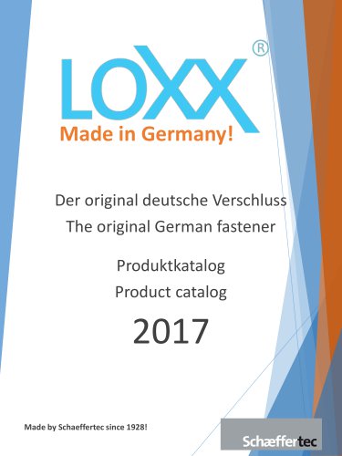 LOXX® - Automotiv / Industry Catalog 2017