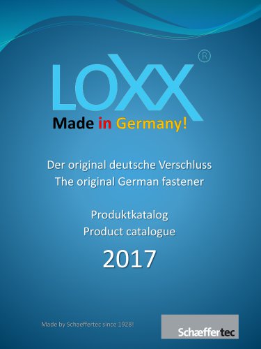 LOXX® - Marine Catalog 2017