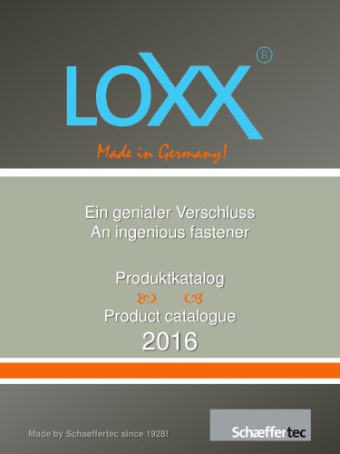 LOXX® - The Lifestyle Catalogue 2016