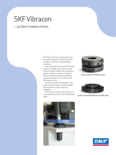 SKF Vibracon surface treated