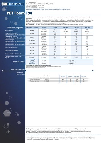 PET Foam T90