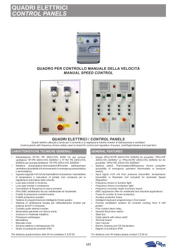 CONTROL PANELS 