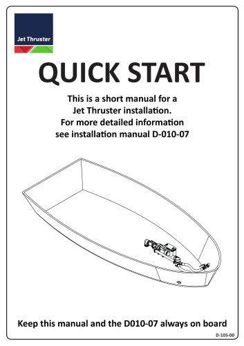 Quick Start installation manual