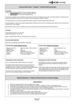 Technical Data Sheet – PropOne™ Chemical Removal System