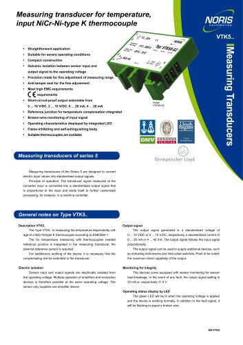 Datasheet VTK5