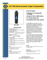 ATT-400 Series Acoustic Target Transonders