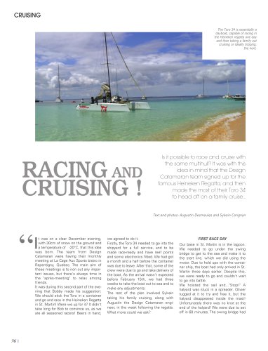 Multihulls World Magazine article