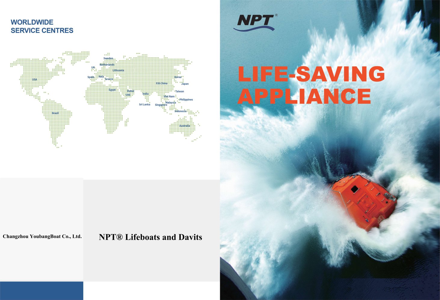 Lifeboats and Davits - Changzhou Youbang Boat Co., Ltd.